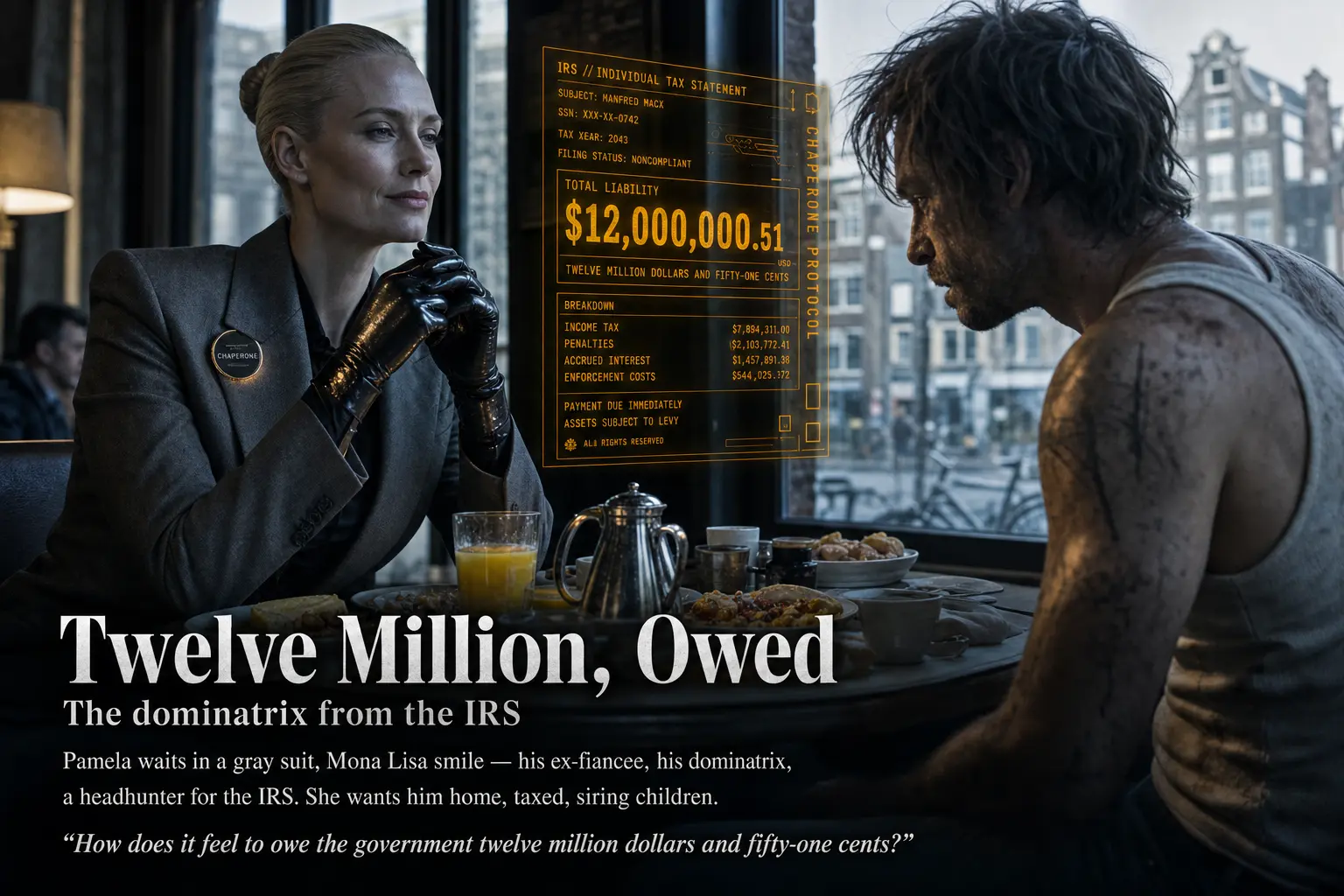 High-quality slide: Twelve Million, Owed