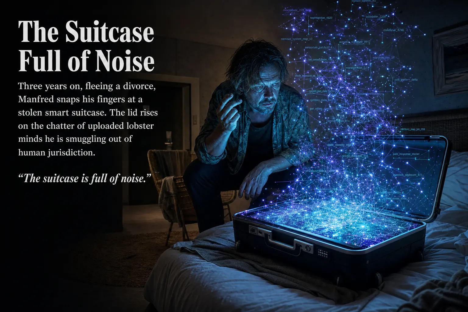 High-quality slide: The Suitcase Full of Noise