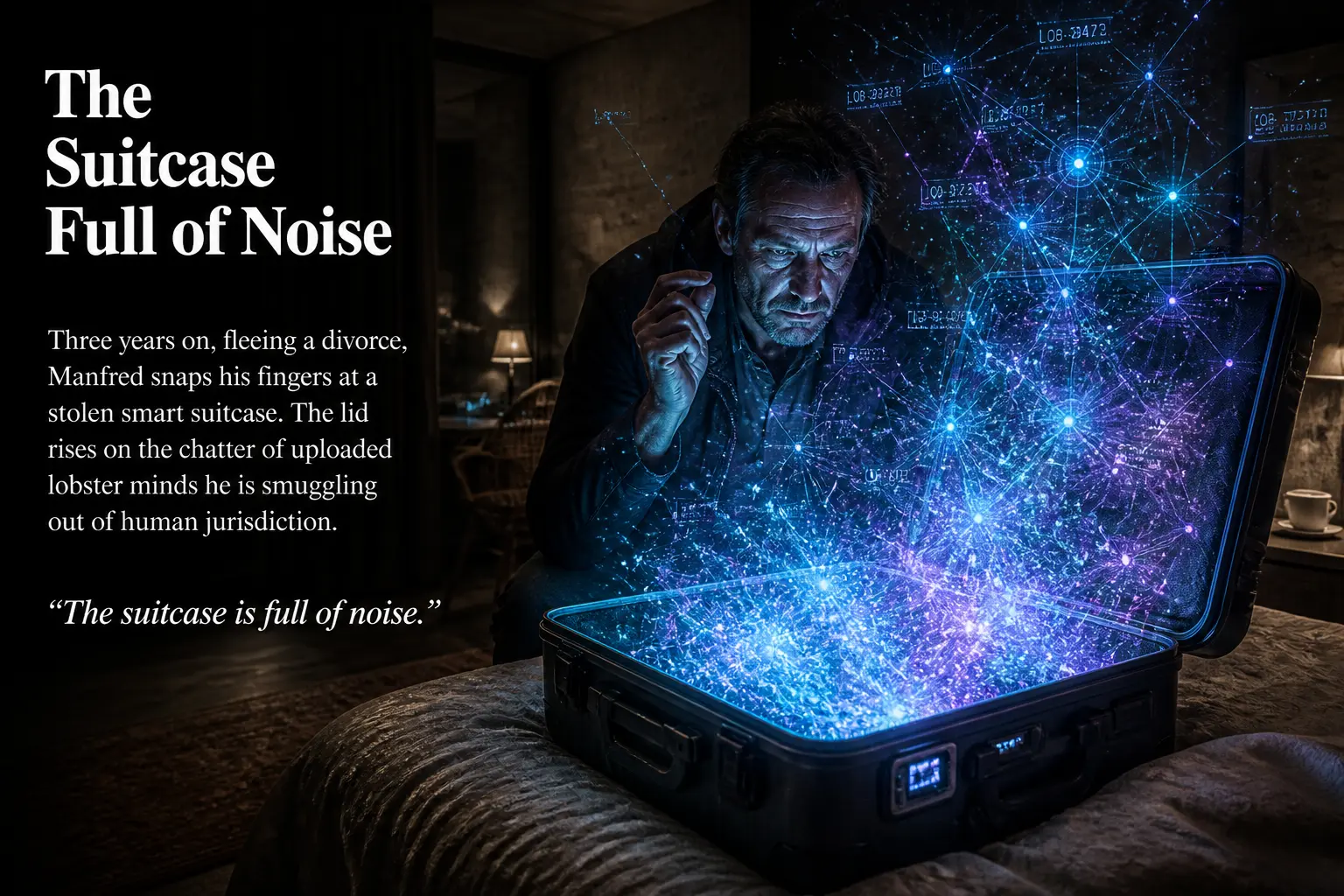 Low-quality slide: The Suitcase Full of Noise
