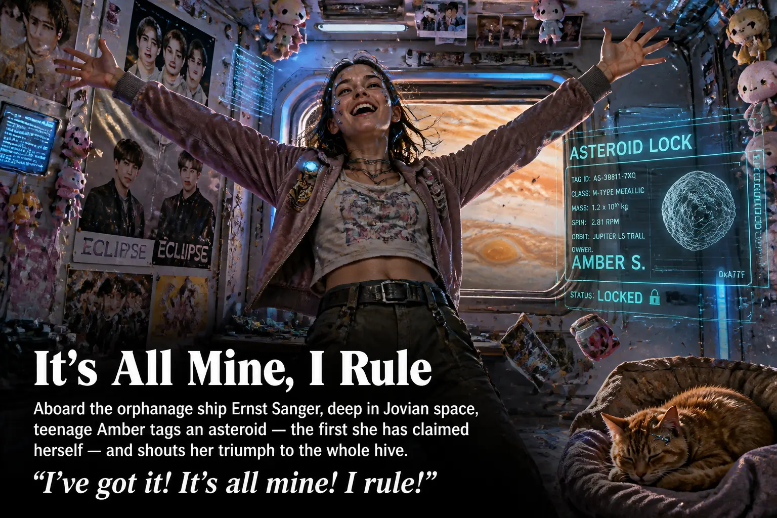 Low-quality slide: It's All Mine, I Rule