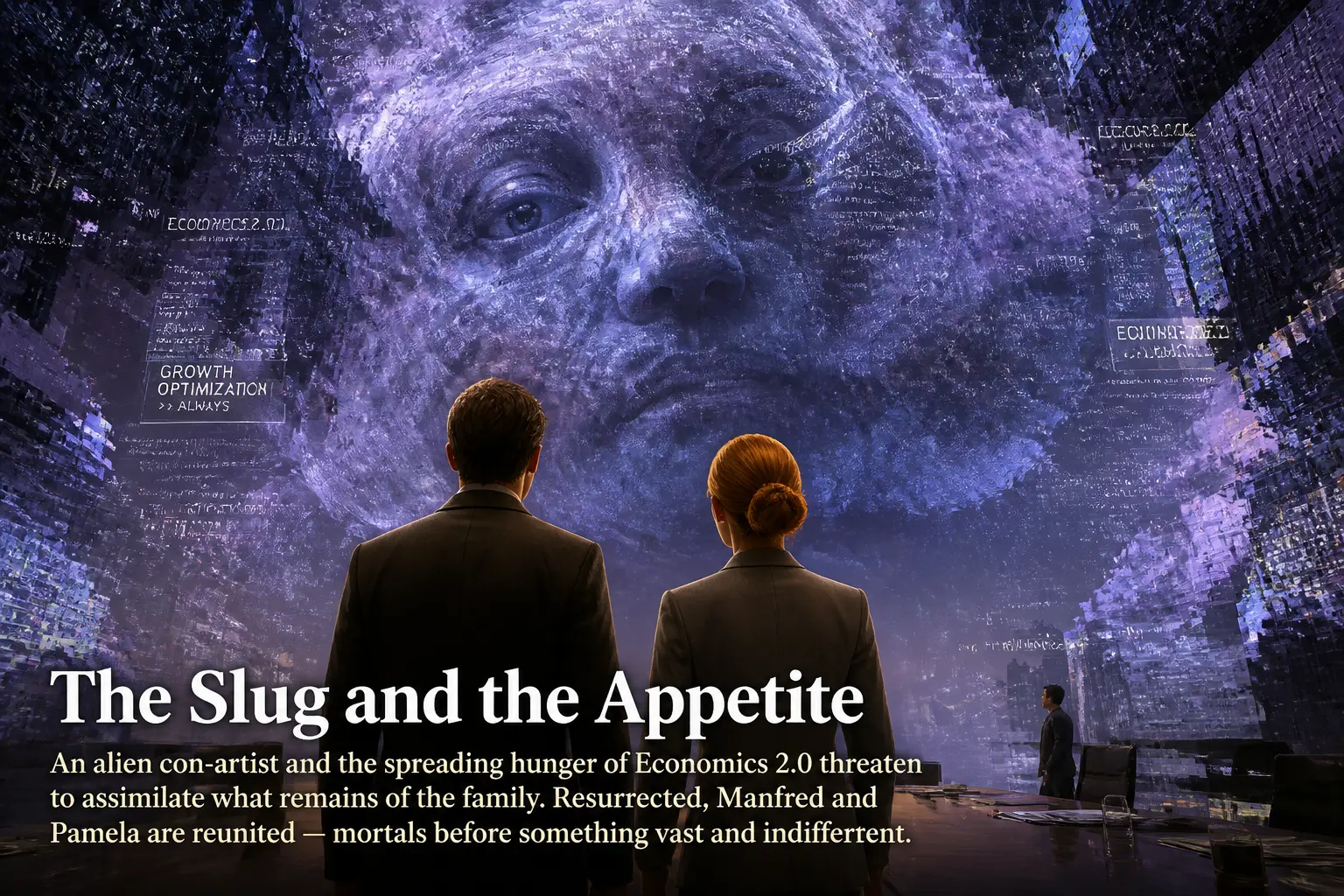 Low-quality slide: The Slug and the Appetite