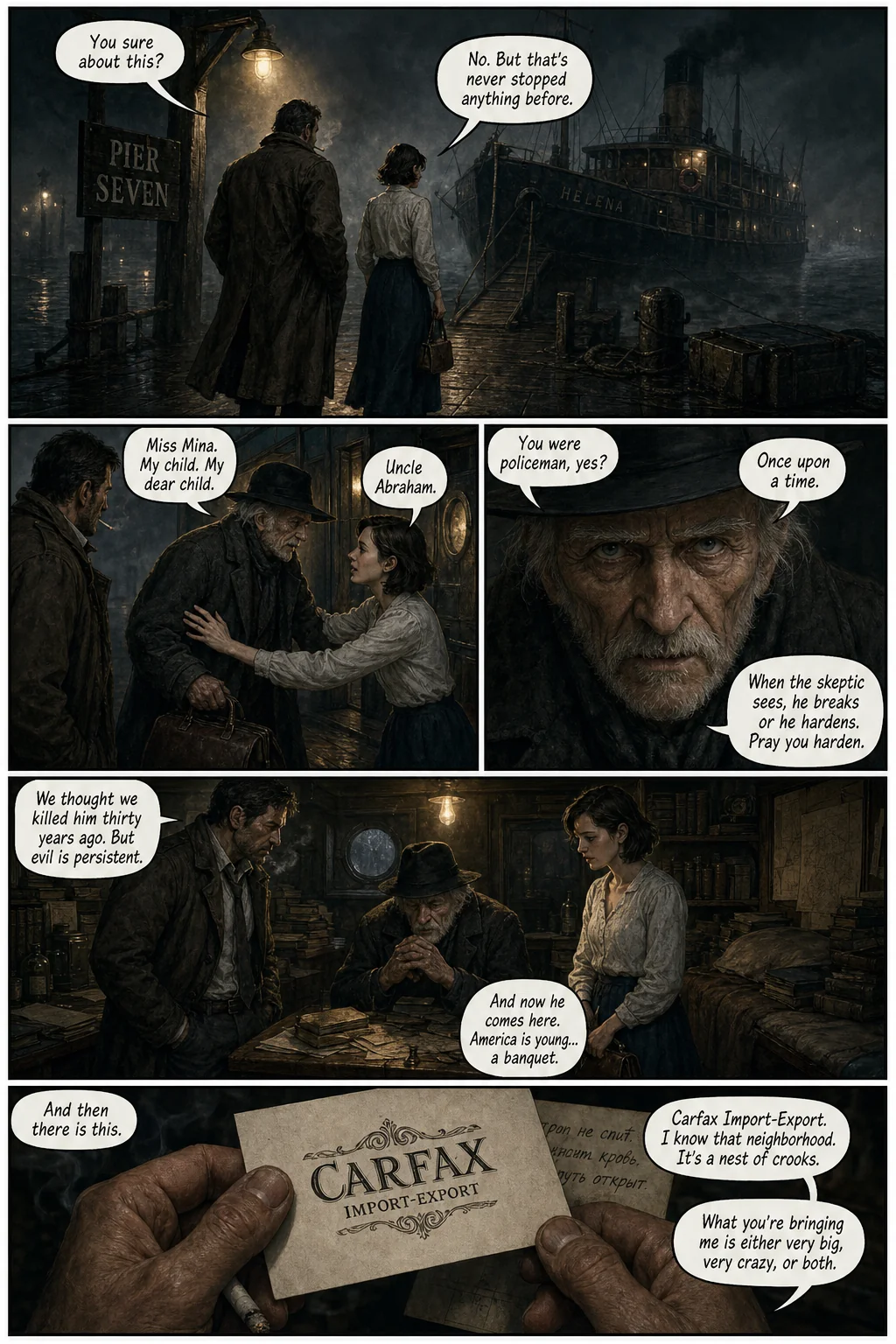 Hardboiled Stakes in the Fog — page 2: Pier Seven