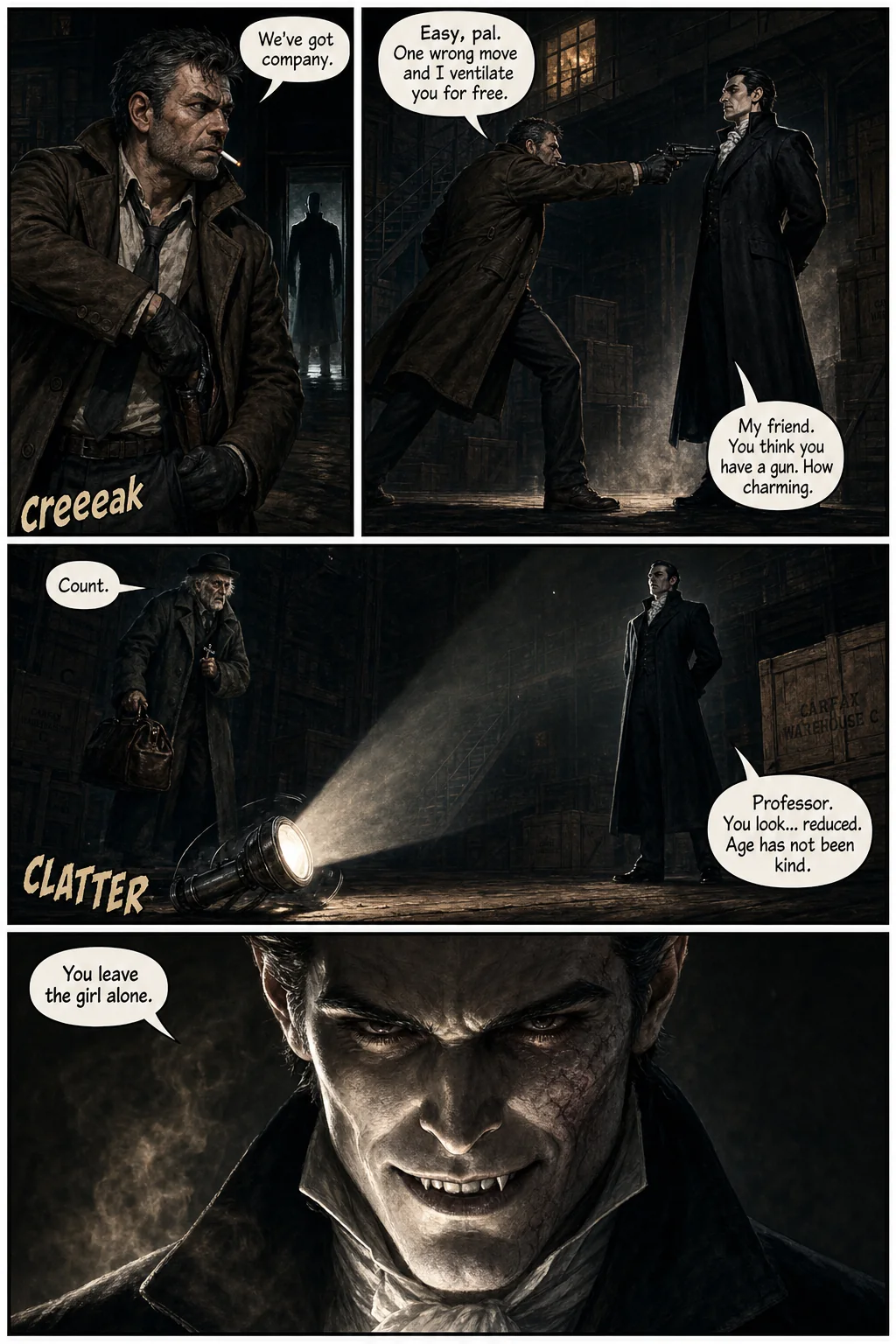 Hardboiled Stakes in the Fog — page 4: The Cold Smile