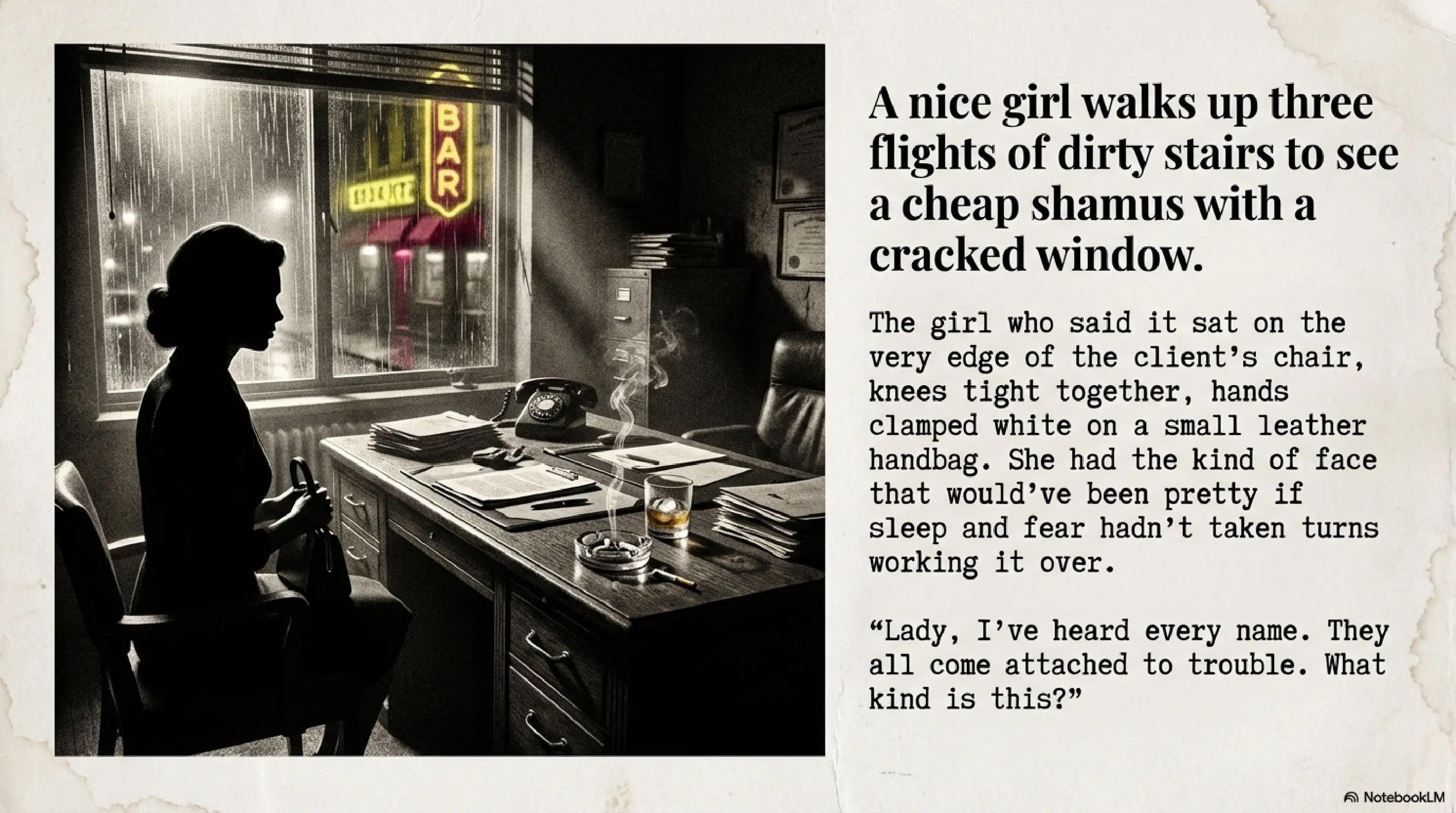 Hardboiled Stakes in the Fog