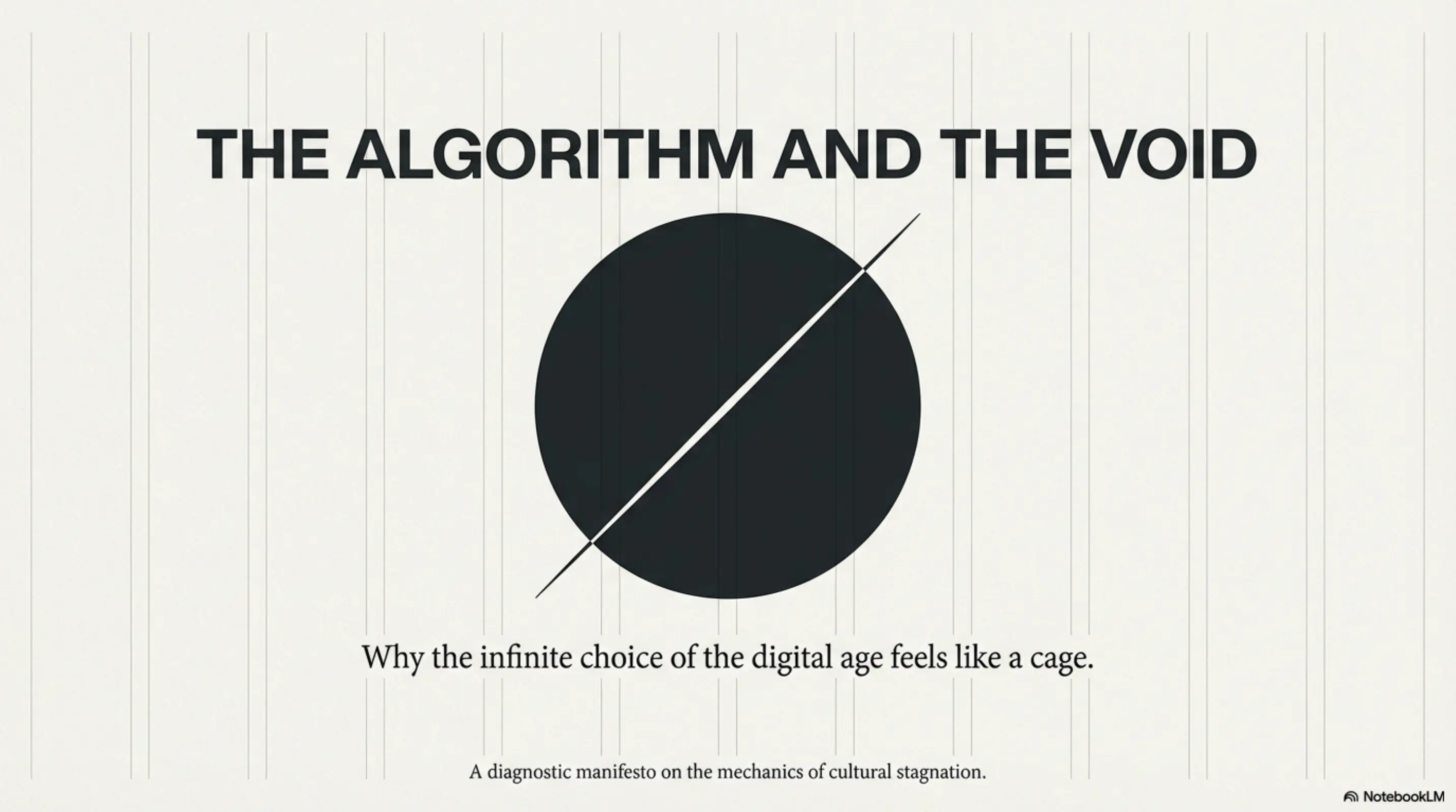 The Algorithm and the Void: Why Infinite Choice Feels Like a Cage
