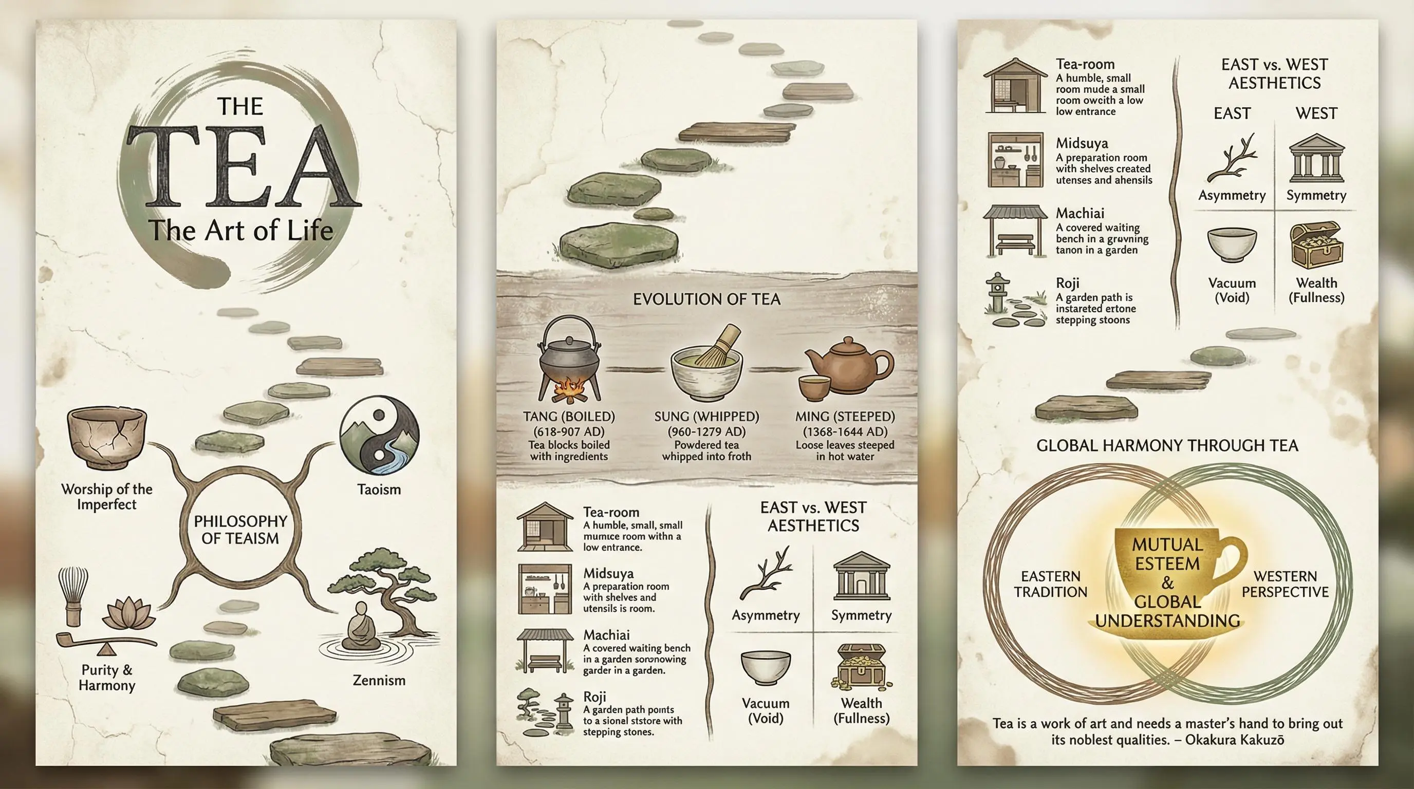 Infographic about The Book of Tea