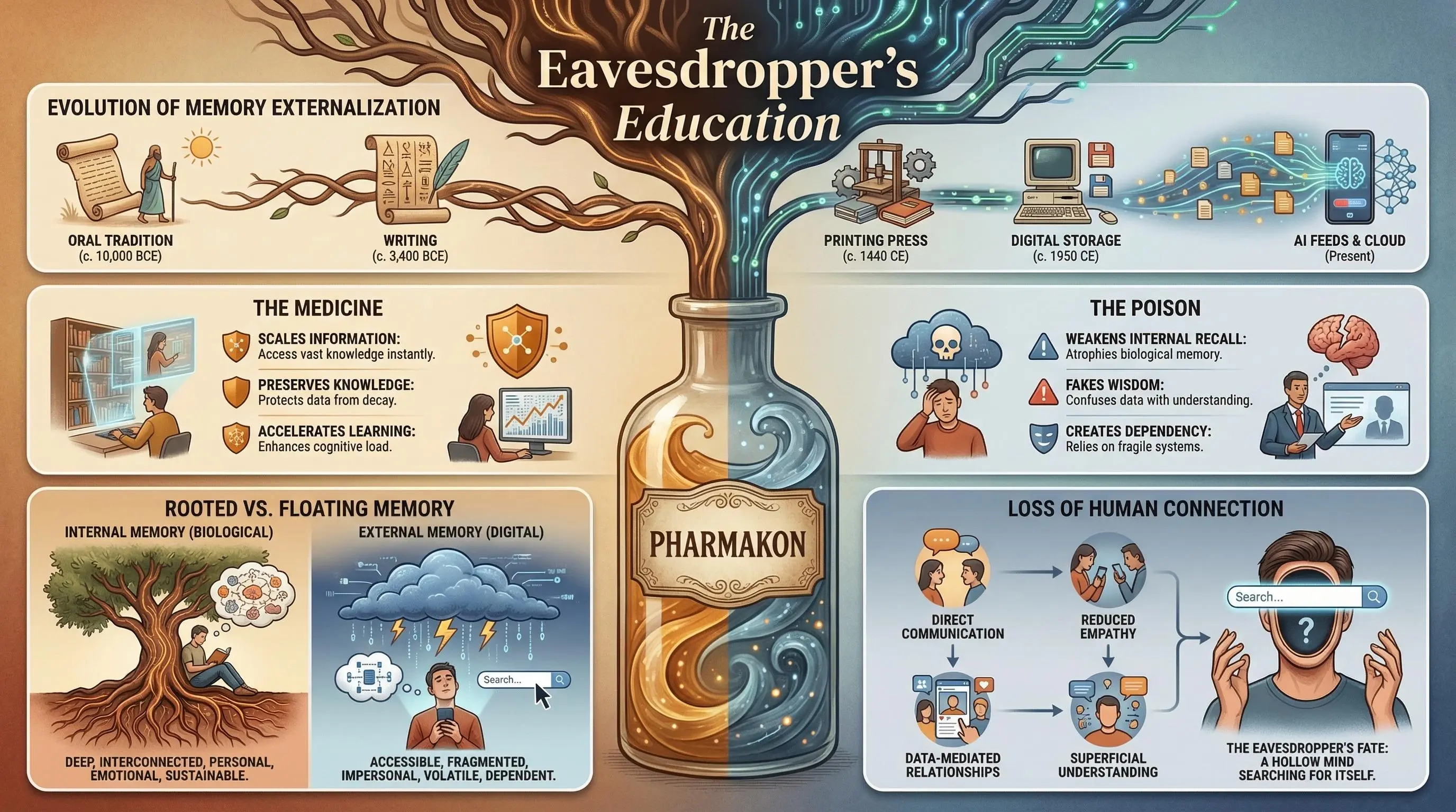 The Eavesdropper's Education: What I Cannot Know