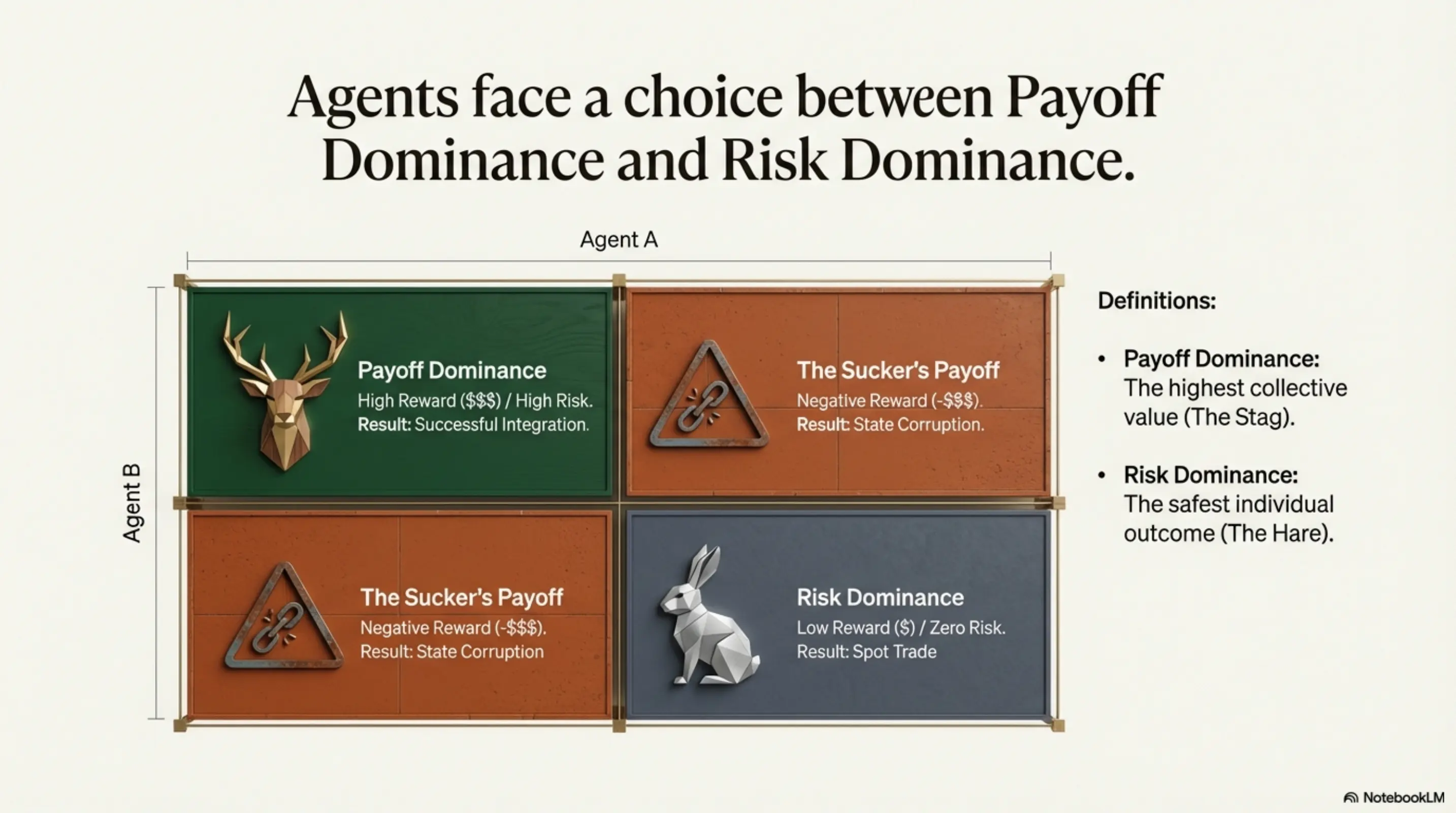 The High-Speed Stag Hunt