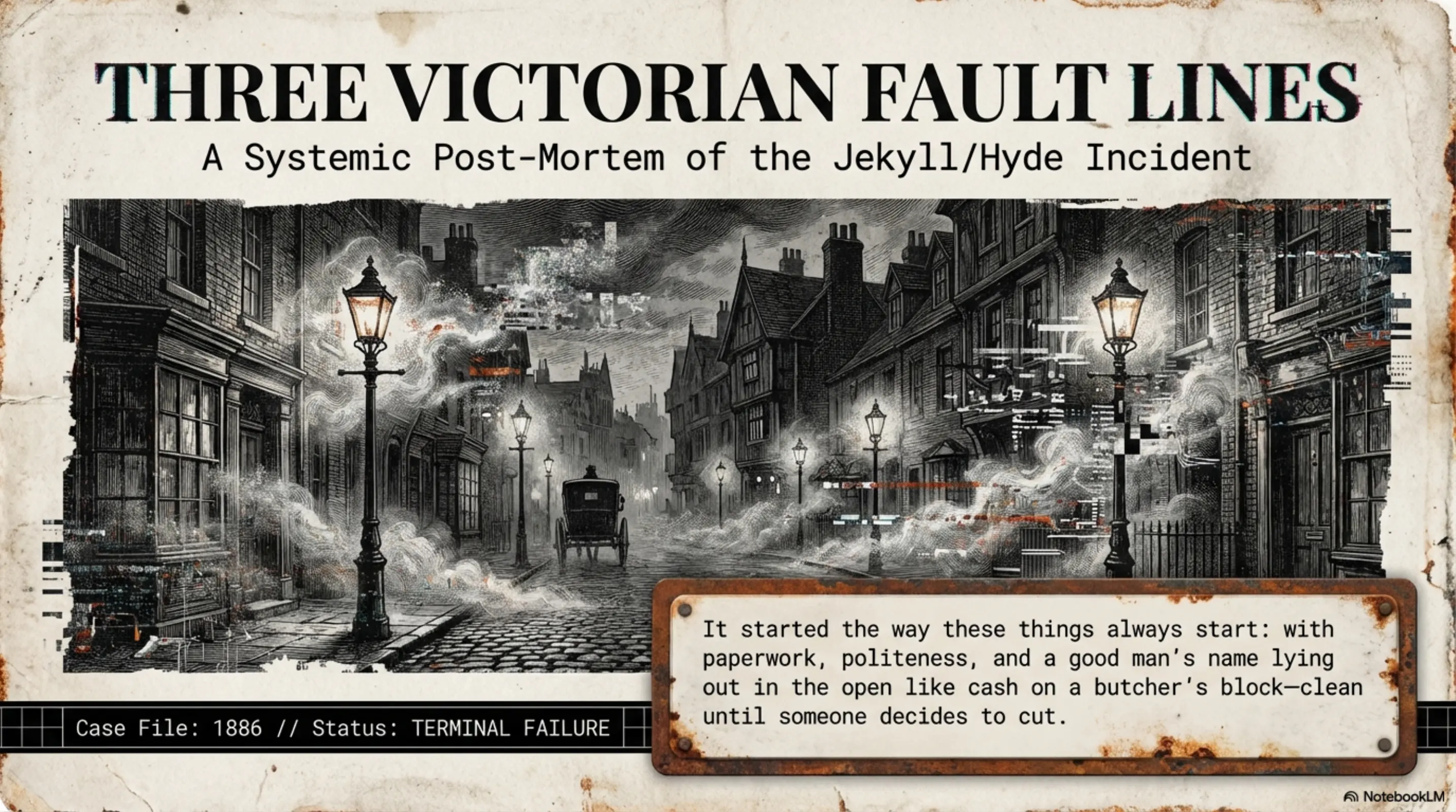 Three Victorian Fault Lines