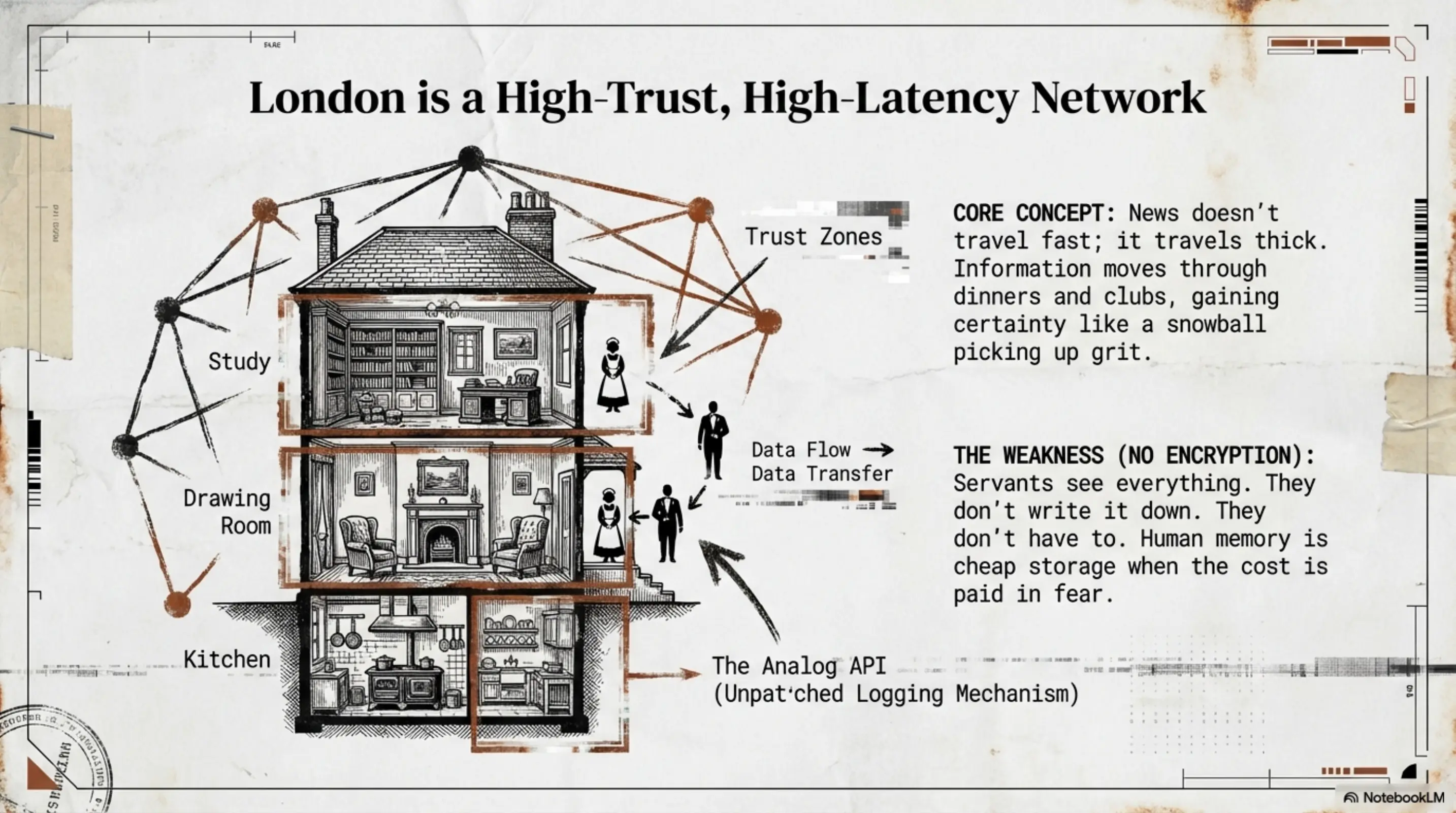 High-Trust, High-Latency Network