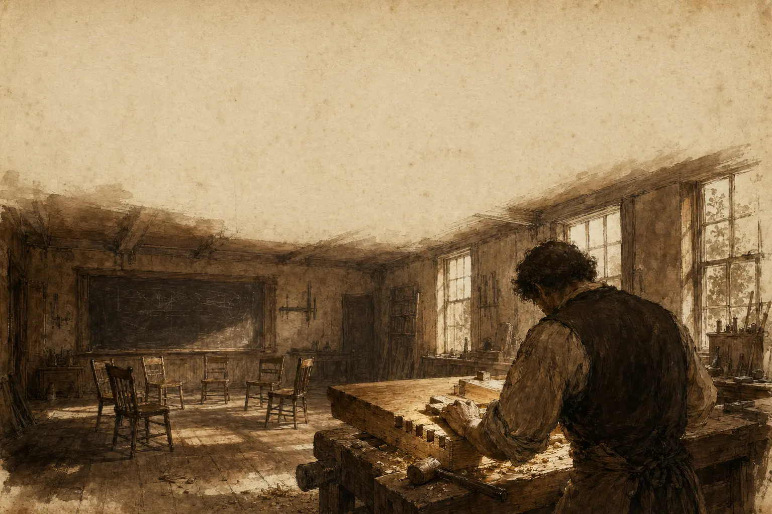 Spaces where attention, apprenticeship, and embodied skill are deliberately practiced.