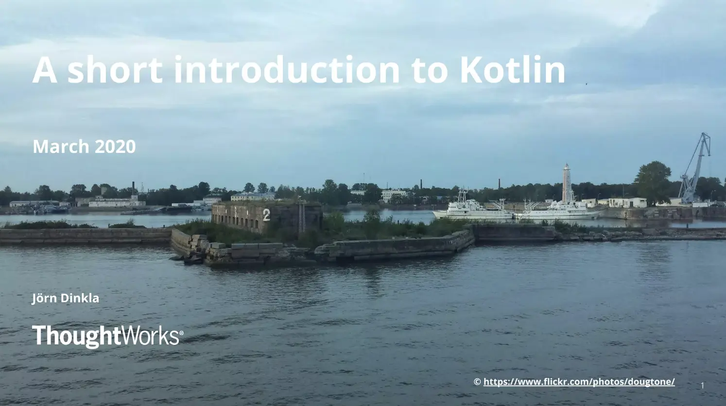 A short introduction to Kotlin
