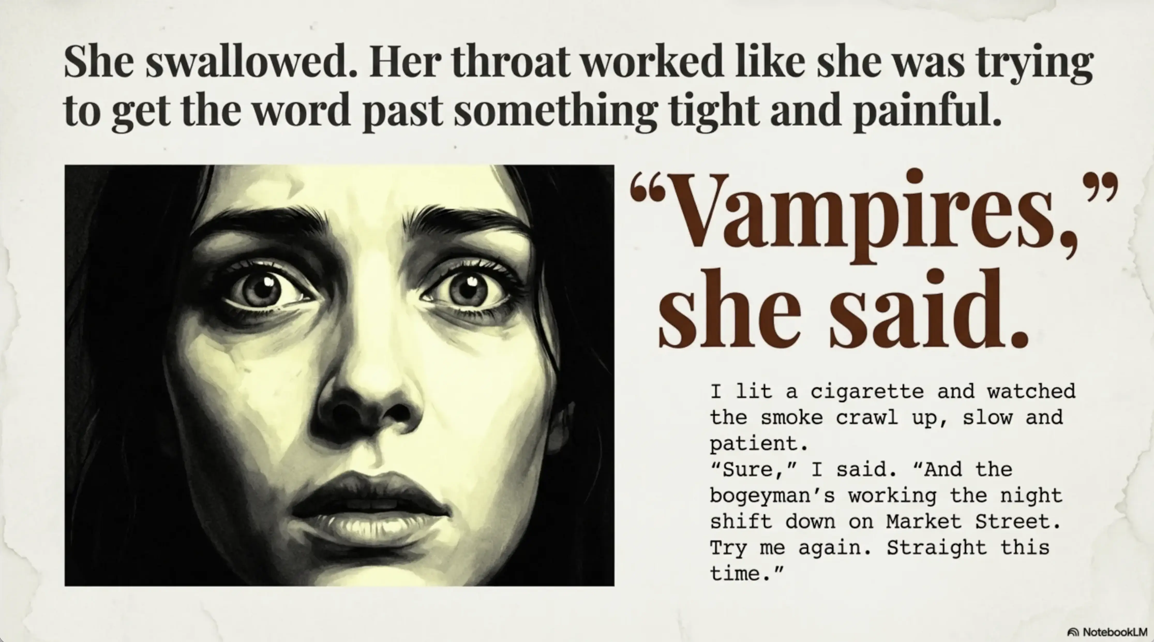 Hardboiled Vampire Fiction Image