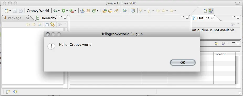 Writing Eclipse plugins with Groovy