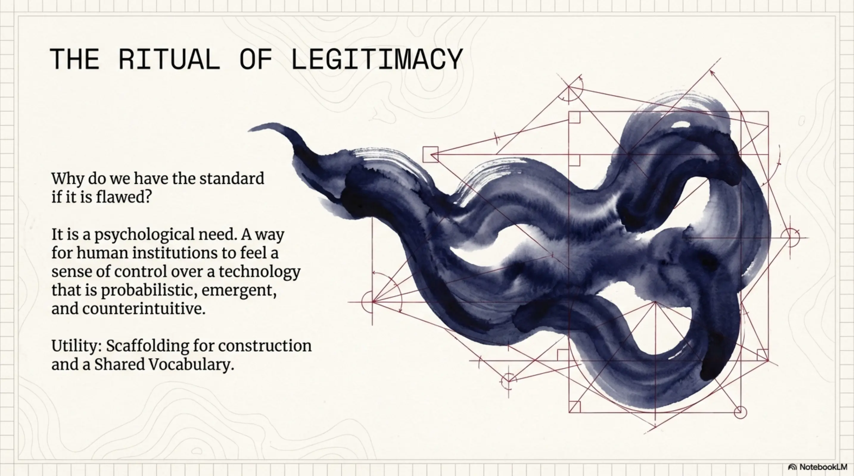 Standards as Rituals of Legitimacy and Scaffolding